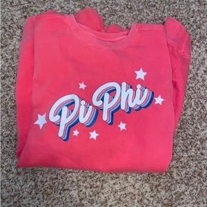 large Pi Phi sweatshirt